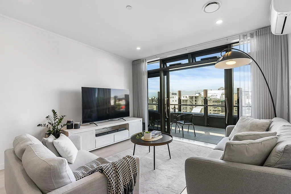 Auckland Central 2房  Penthouse Pad with Wide City Panorama