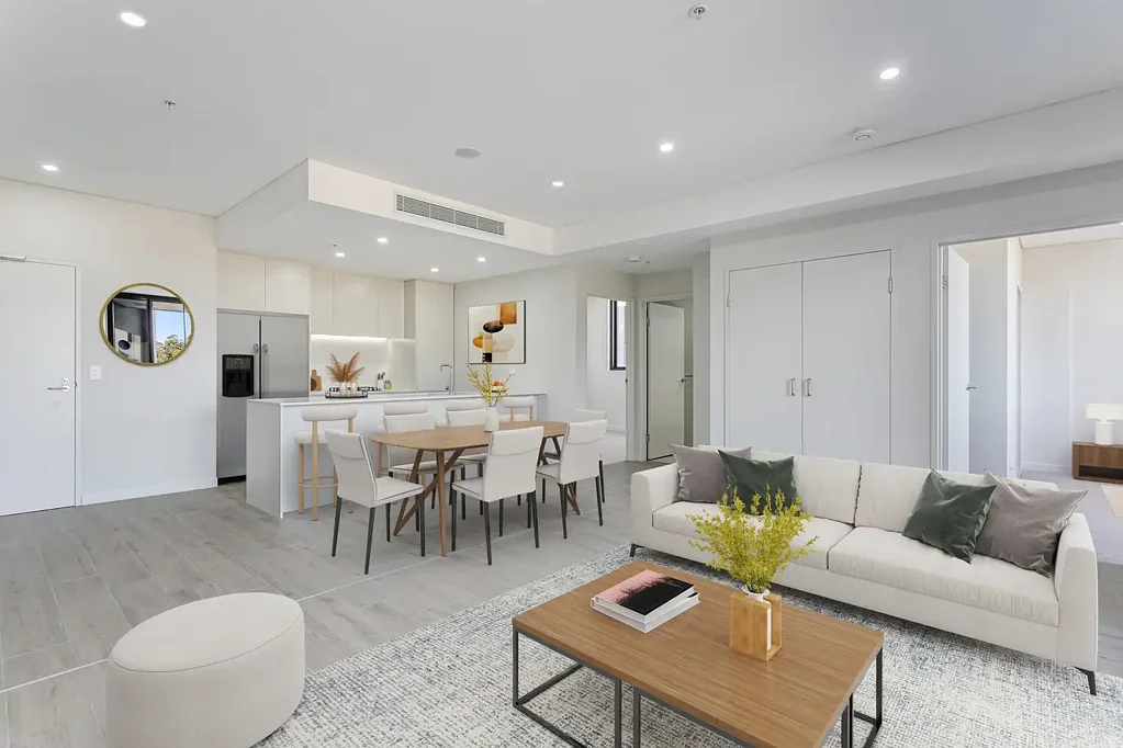 Luxury residences above the stunning greens