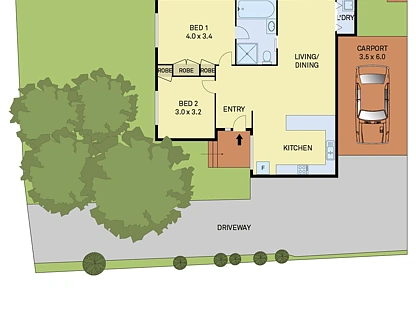 15 Throsby Court, Endeavour Hills, South East Melbourne, 2 침실, 1 욕실, House