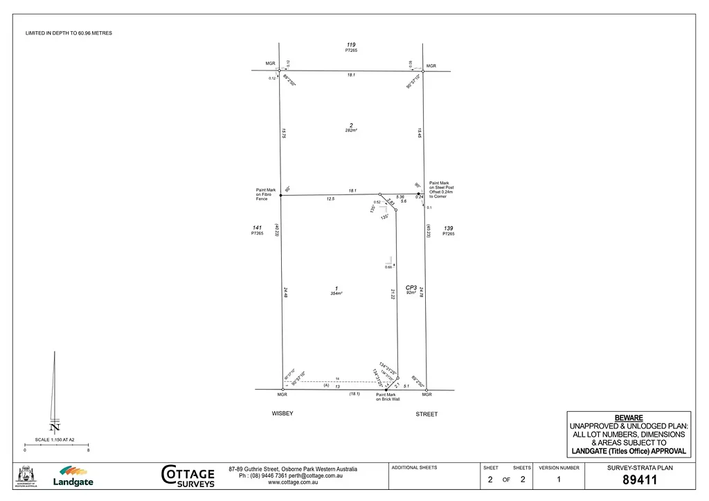 Carey Park  Proposed Lot 2/60 Wisbey Street, Carey Park