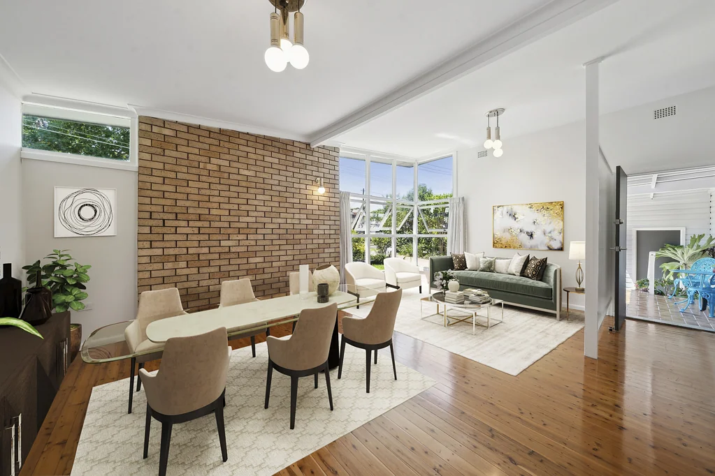 Charming Mid-Century Modern 3-Bedroom, 2-Bathroom Home