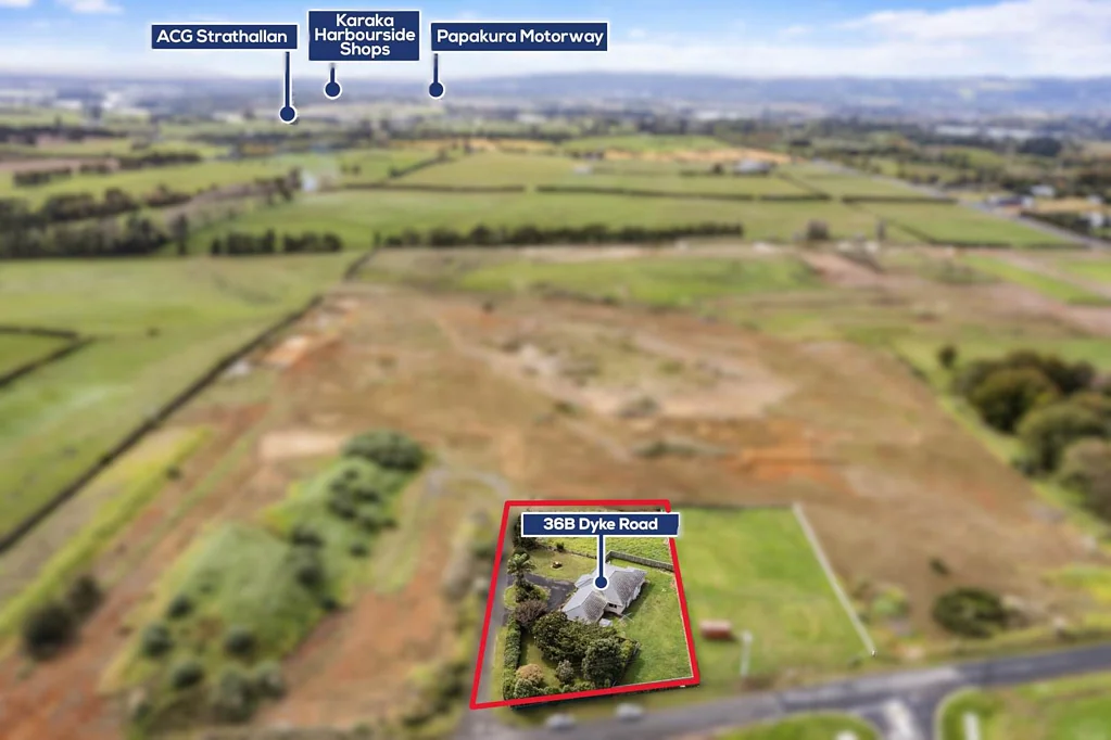 Karaka 3chambre Growth Zone Goldmine – 3136m² Development Site!