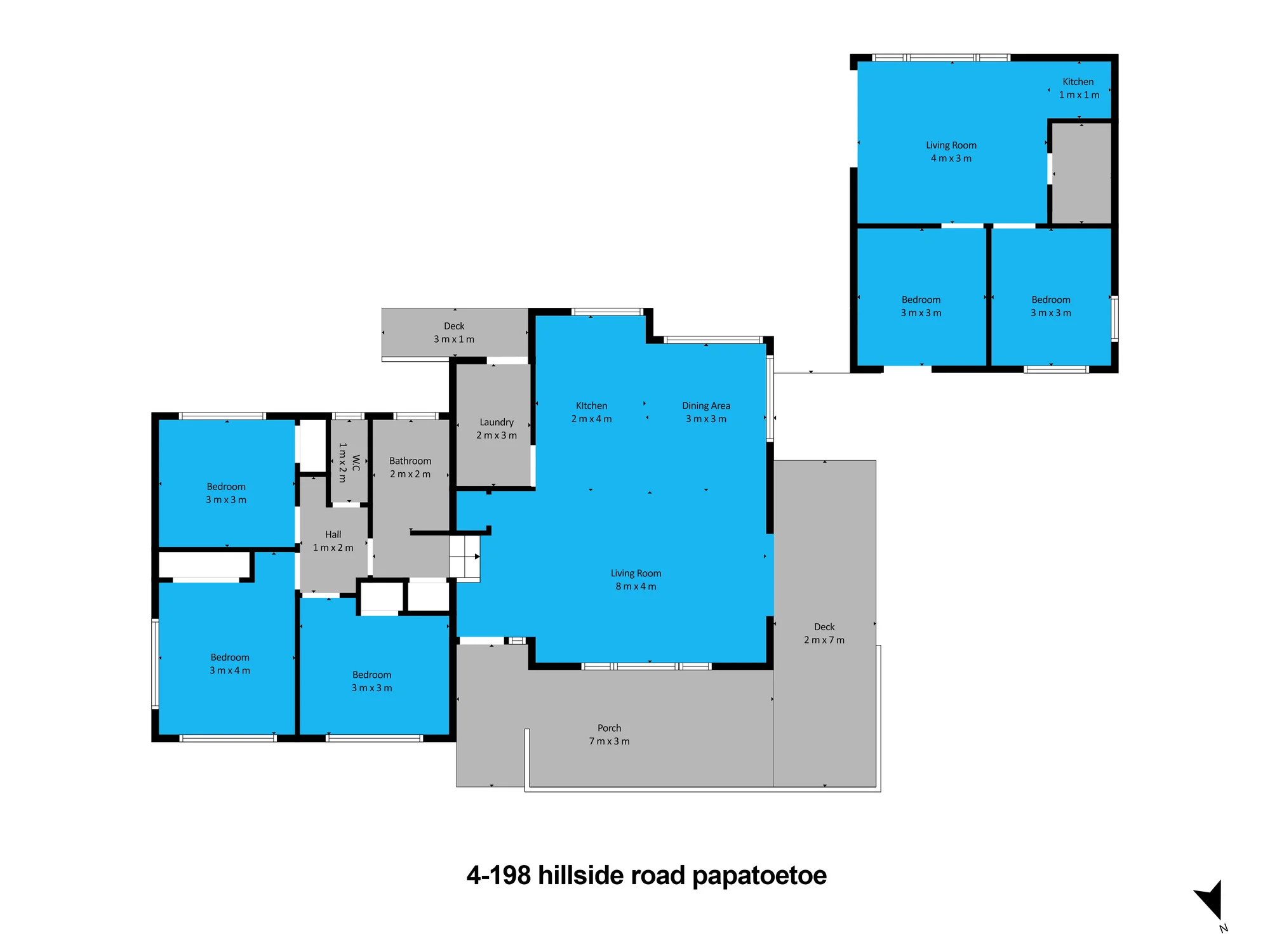 198 Hillside Road, Papatoetoe, Manukau City, Auckland, 5 chambres, 2 salles de bain, House
