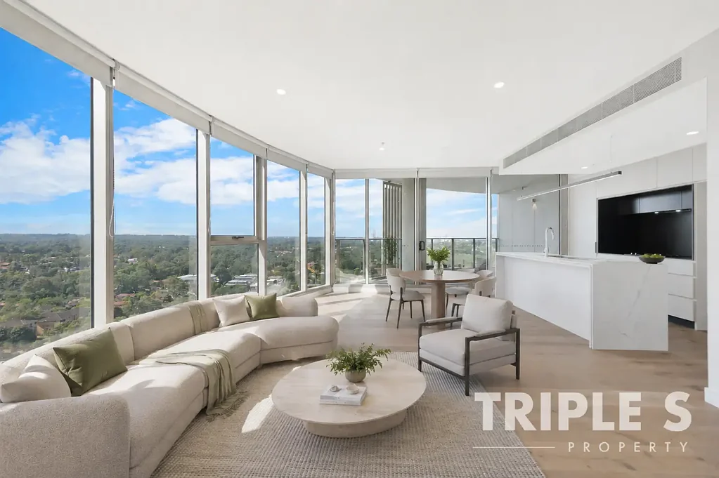 Epping 2ห้องนอน Elevated North-East Corner Living with City Views in Sought-After Langston Precinct