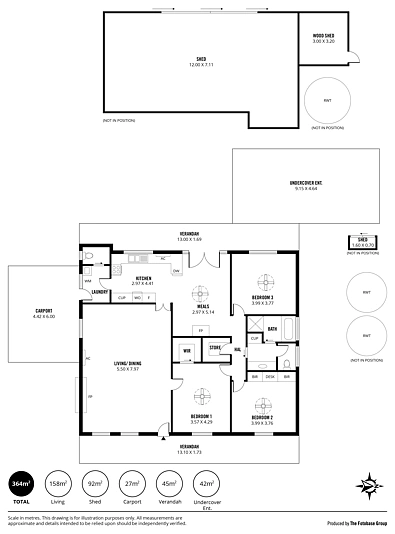 20 Walker Street, Macclesfield, SA 5153, 3 phòng ngủ, 1 phòng tắm, House