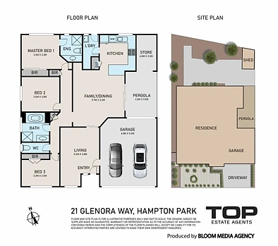 21 Glenora Way, Hampton Park, VIC 3976, 3 slaapkamers, 2 badkamers, House