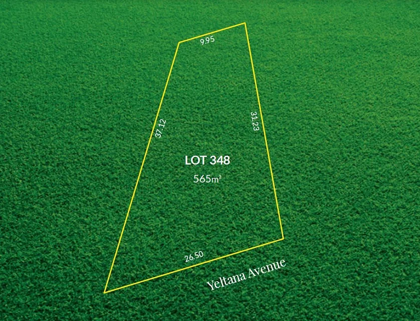 Lot 348 Yeltana Avenue, Huntfield Heights, Southern Adelaide, 0 Kuwarto, 0 Banyo, Section