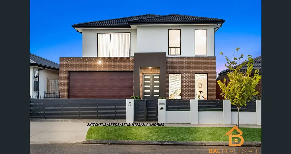 Tarneit 5침실 Rare Dual-Living Opportunity | High-Yield Investment + Family Flexibility