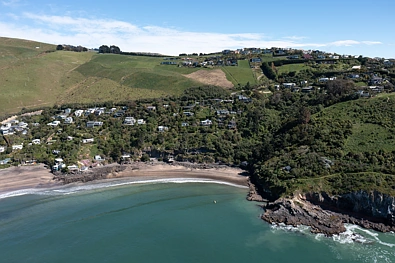 Larawan mula sa Itaas - 51 Peninsula View, Sumner, Christchurch