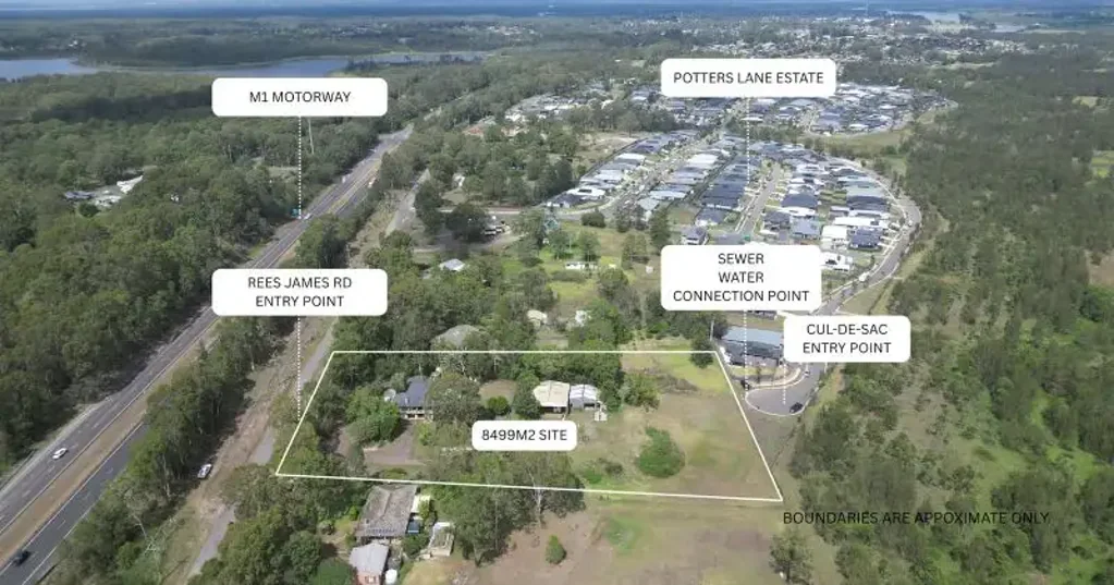 Raymond Terrace 4 Slaapkamer EOI - Development Site - Direct Access to Potters Lane Estate & Services.