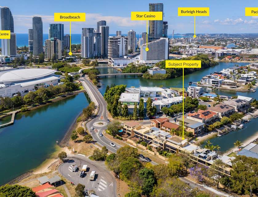16/2 T E Peters Drive, Broadbeach Waters, Gold Coast, 2房, 2浴, Apartment