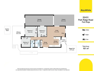 20/431 Park Ridge Road, Park Ridge, QLD 4125, 3房, 1浴, Lifestyle Property