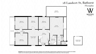 28 Lambert Street, Bathurst, NSW 2795, 4 Bedrooms, 1 Bathrooms, House