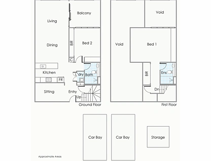 63/36 Queen Victoria Street, Fremantle, South West Perth, 2 ਕਮਰੇ, 2 ਬਾਥਰੂਮ, Apartment