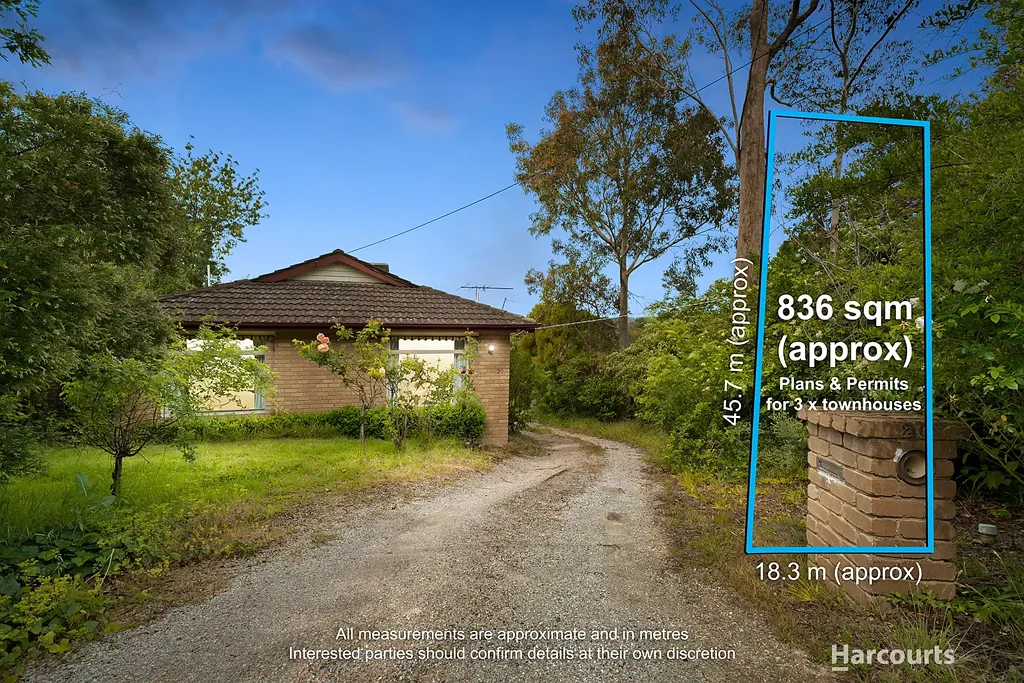 Mooroolbark 3 Slaapkamer Family Home with Approved Plans & Permits