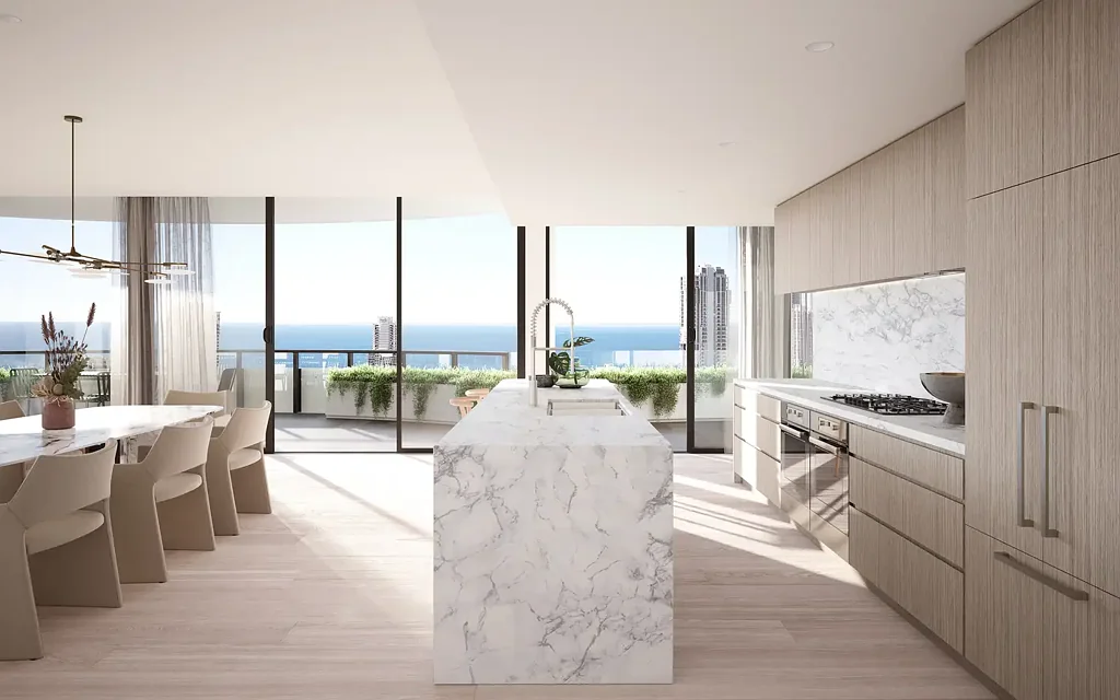 Surfers Paradise 2બેડરૂમ Brand New Daylight Skyhome Collection | Never to be built out views
