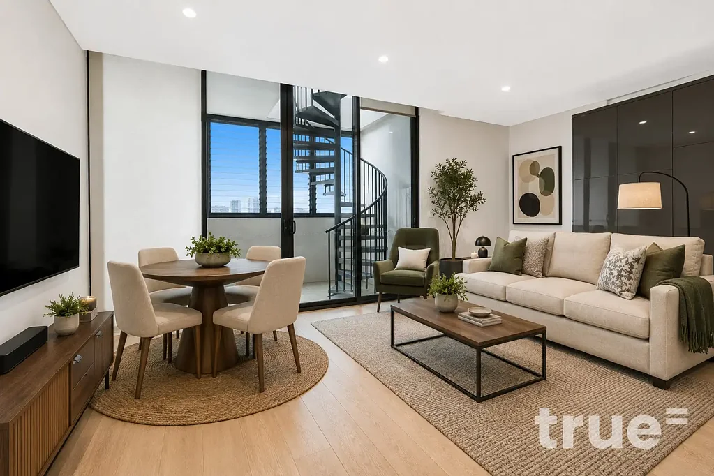 STUNNING CITY VIEWS = LUXURIOUS PENTHOUSE-STYLE APARTMENT IN THE HEART OF STRATHFIELD WITH EXPANSIVE ROOFTOP TERRACE