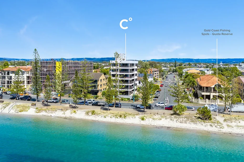 Biggera Waters 3ਬੈੱਡਰੂਮ BREATHTAKING BROADWATER FRONTAGE, FULL-FLOOR 3 BEDROOM APARTMENT, 2 CAR SPACES