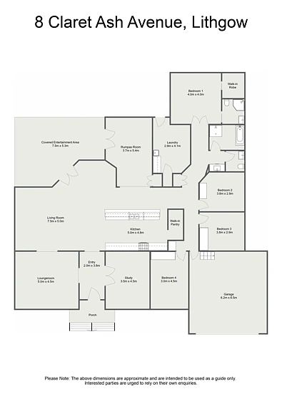 8 Claret Ash Avenue, Lithgow, NSW 2790, 4房, 2浴, House