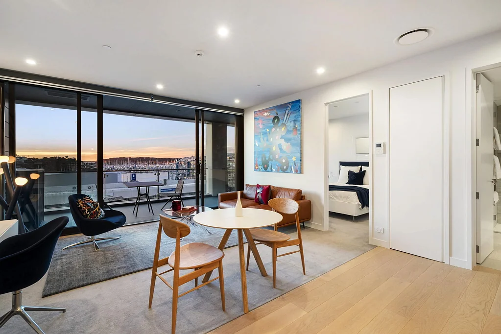 Auckland Central 1غرفة نوم Premium marina view executive apartment