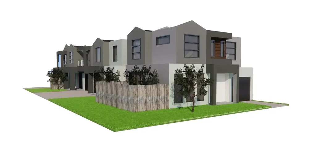 Cranbourne 3ห้องนอน Approved Development Opportunity: 4 Individual-Title Townhouses in the Heart of Cranbourne
