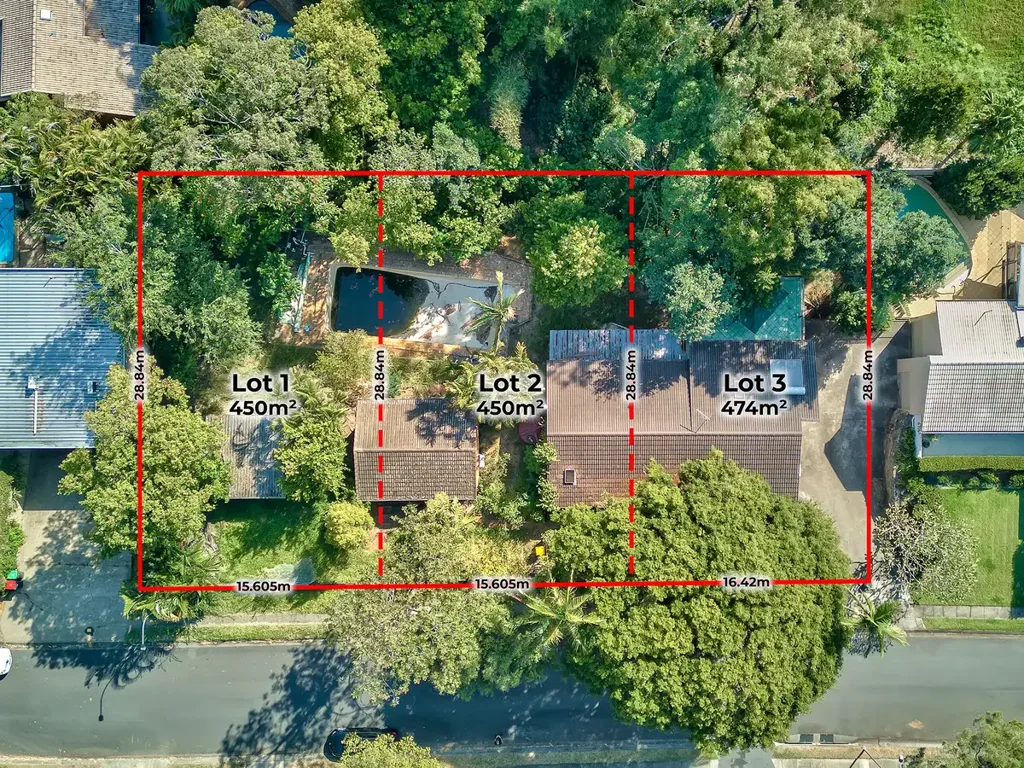 Fig Tree Pocket 6房 1,371m²优质土地 临街47.1米 学区房 靠近购物中心 交通便捷 PRIME DEVELOPMENT SITE WITH A 3-LOT SUBDIVISION APPROVAL IN PROGRESS!