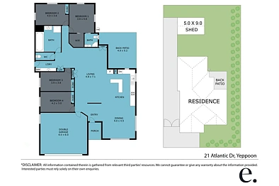 21 Atlantic Drive, Yeppoon, QLD 4703, 4 Schlafzimmer, 2 Badezimmer, House