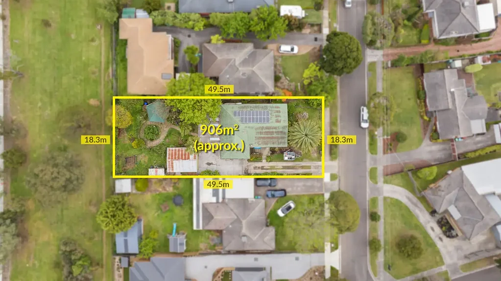 Croydon 3部屋 Move in and enjoy or redevelop on 906sqm approx