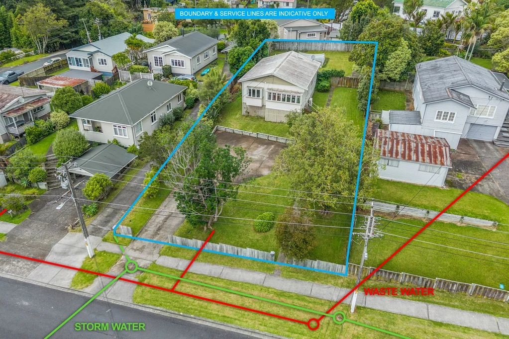 Glen Eden 3房 黄金THAB分区｜1,012㎡大地块，开发+持有两相宜 1,012m² THAB Zone - Develop, Landbank or Enjoy Now