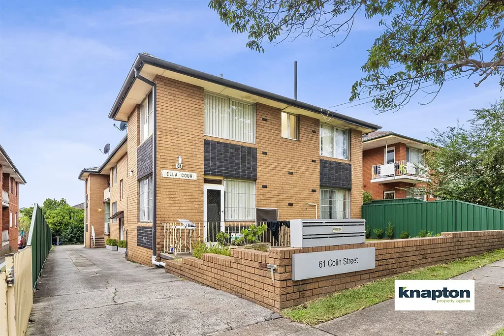 Lakemba 2部屋 POPULAR SQUARE FLOOR PLAN