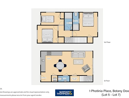 6 /1 Photinia Place, Botany Downs, Manukau City, 3 ਕਮਰੇ, 2 ਬਾਥਰੂਮ, Townhouse