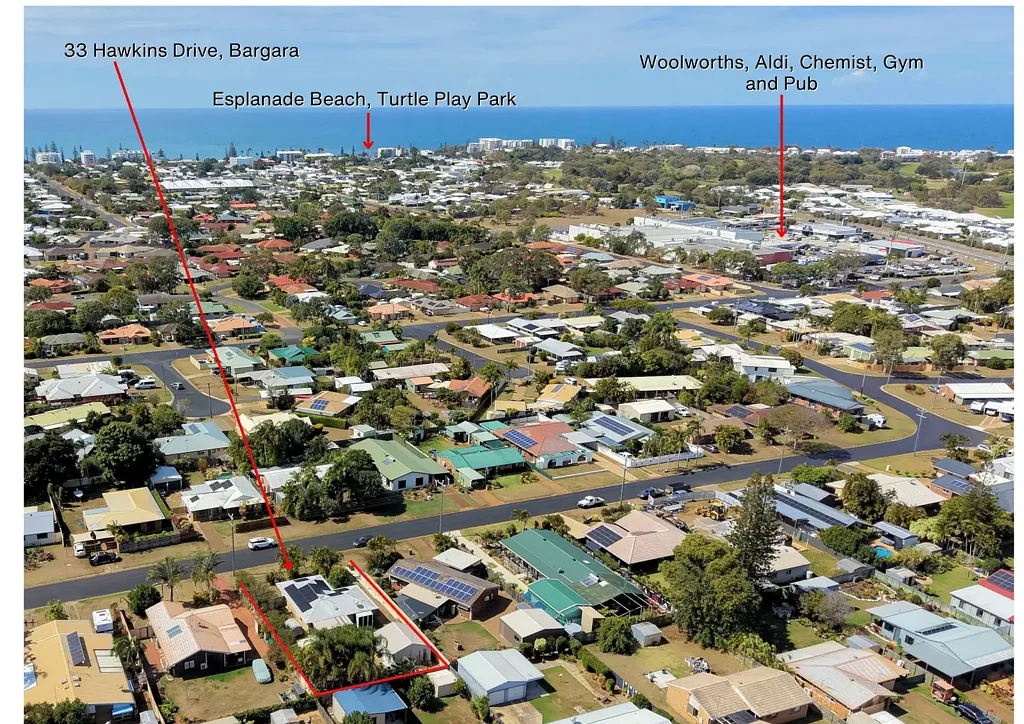 Bargara 3房  NEW TO MARKET – DUAL LIVING & PASSIVE INCOME POTENTIAL!!!!