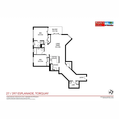 27/397 Esplanade, Torquay, QLD 4655, 2 slaapkamers, 2 badkamers, Unit