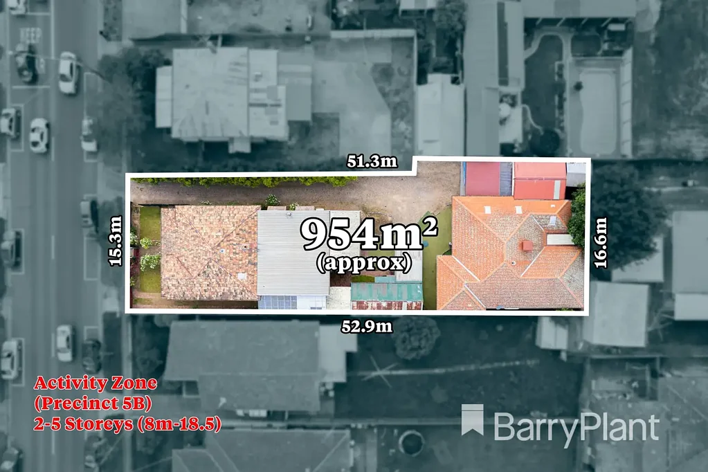 Werribee 6房 Werribee中心地段 954㎡潜力土地 5层开发权益  双份产权  稳定租金收益  近火车站  商业住宅双赢选择！ Werribee's Exclusive Activity Zone Re-Development