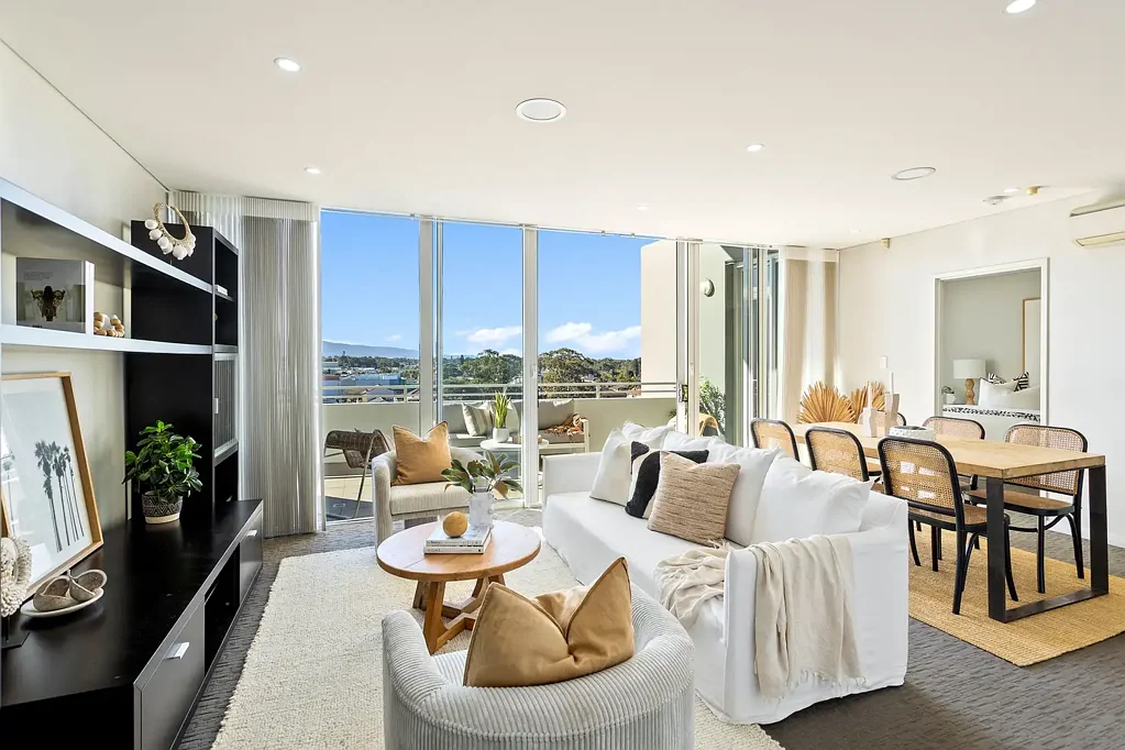 Fairy Meadow 3غرفة نوم Penthouse-style sanctuary with ocean views