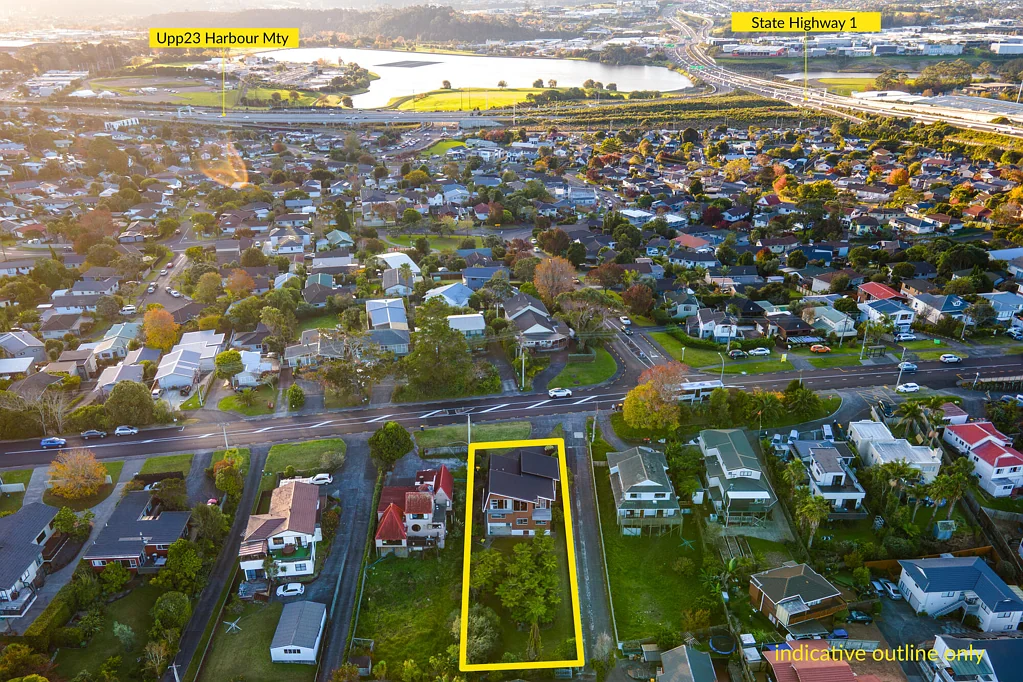 Totara Vale 3房  Substantial City View, Land, Rooms and Motivation