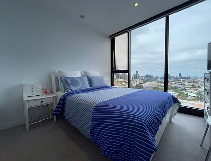 1702/33 Blackwood Street, North Melbourne, Melbourne CBD, 2 rūma, 2 rūma horoi, Apartment
