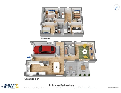 14 Courage Road, Takanini, Papakura, Auckland, 4房, 2浴, 独立屋