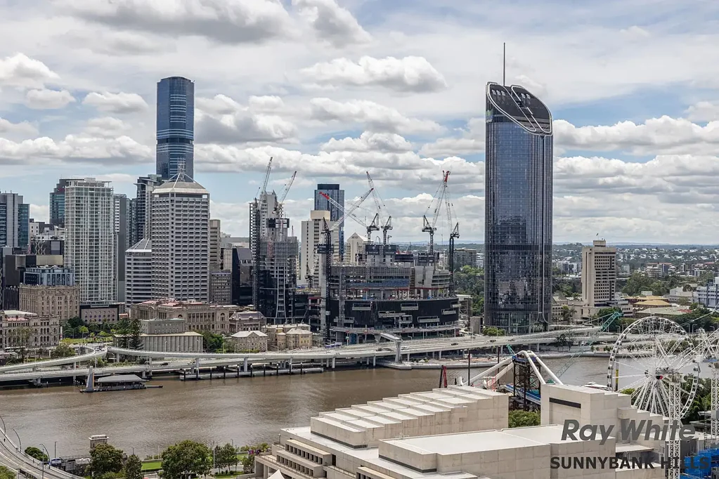South Brisbane 1침실 Modern One-Bedroom + Study in the Heart of South Brisbane