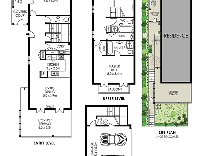 6/8 Park Crescent, Pymble, NSW 2073, 3 Kuwarto, 2 Banyo, Townhouse
