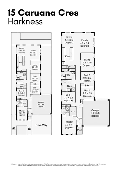 15 Caruana Crescent, Harkness, VIC 3337, 4房, 2浴, House