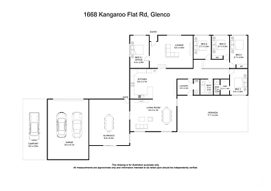 1668 Kangaroo Flat Road, Glencoe, SA 5291, 5 rūma, 2 rūma horoi, House