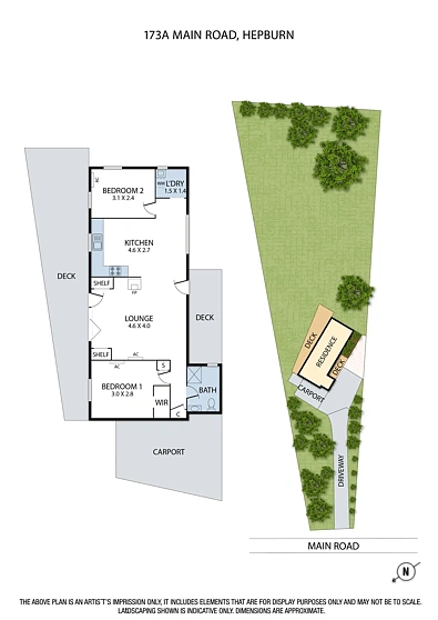 173A Main Road, Hepburn, VIC 3461, 2 phòng ngủ, 1 phòng tắm, House