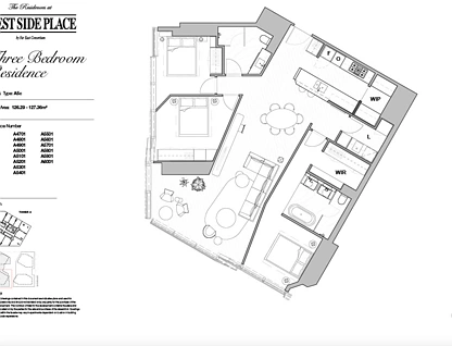 5901a/250 Spencer Street, Melbourne, Melbourne CBD, 3 غرف, 2 حمامات, Apartment