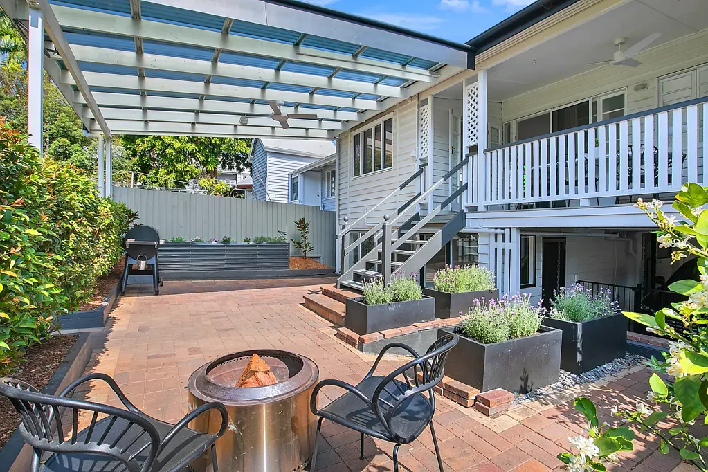Renovated home with city views