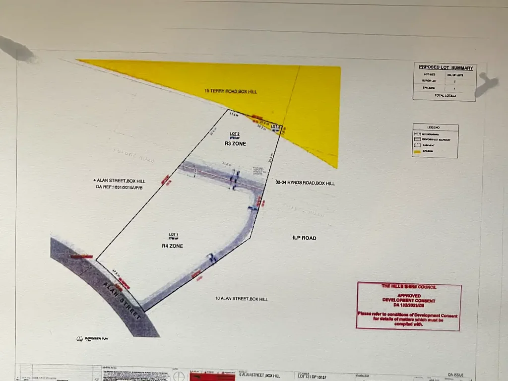 Box Hill 1chambre 4.0 ACRE/DA APPROVED SUB-DIVISION/TWO INDIVIDUAL LOTS TO BE SOLD IN ONE LINE OR SEPARATELY/Lot A-30 block sub-division/Lot B-7 block subdivision