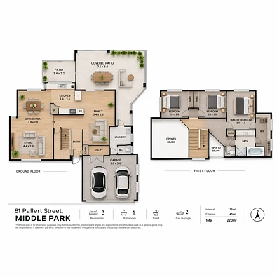 81 Pallert Street, Middle Park, QLD 4074, 3 Bedrooms, 1 Bathrooms, House