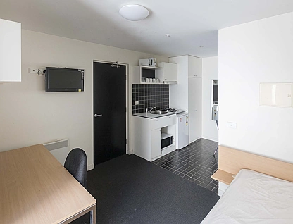 709/6-8 High Street, North Melbourne, Melbourne CBD, 1 chambres, 1 salles de bain, Studio