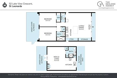52 Lake View Crescent, St Leonards, VIC 3223, 3房, 2浴, House