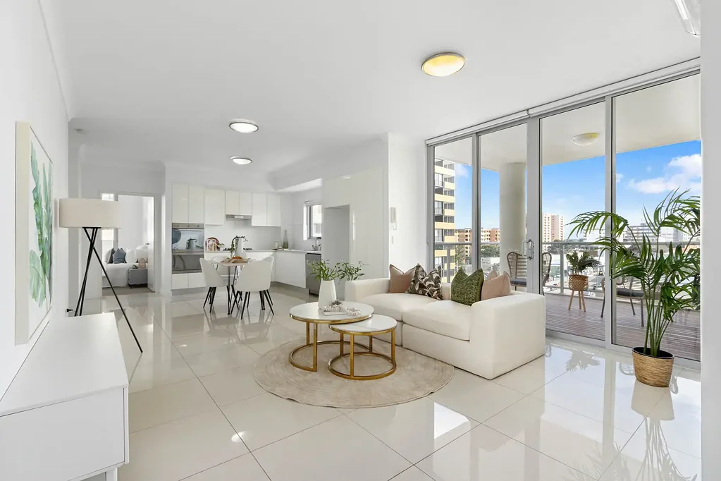 Hurstville 2બેડરૂમ Convenient and Stylish Two-Bedroom Apartment with Double Balcony